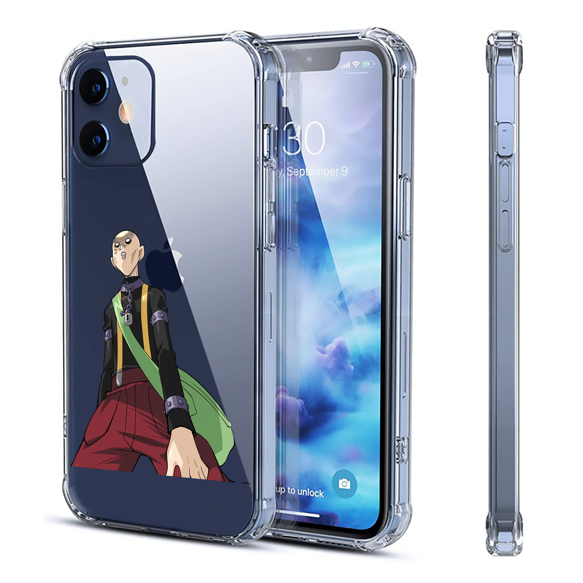 （画像用） 遊☆戯☆王 Yu-Gi-Oh! 【iPhone 12シリーズ対応】透明スマホケース（クリアソフトケース）